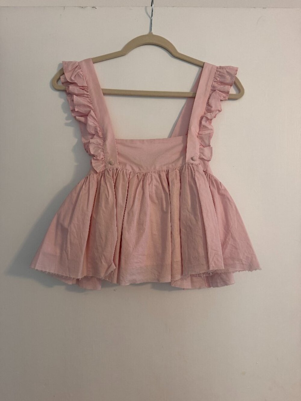 Selkie The Ruffle Apron Top — Baby Soft
